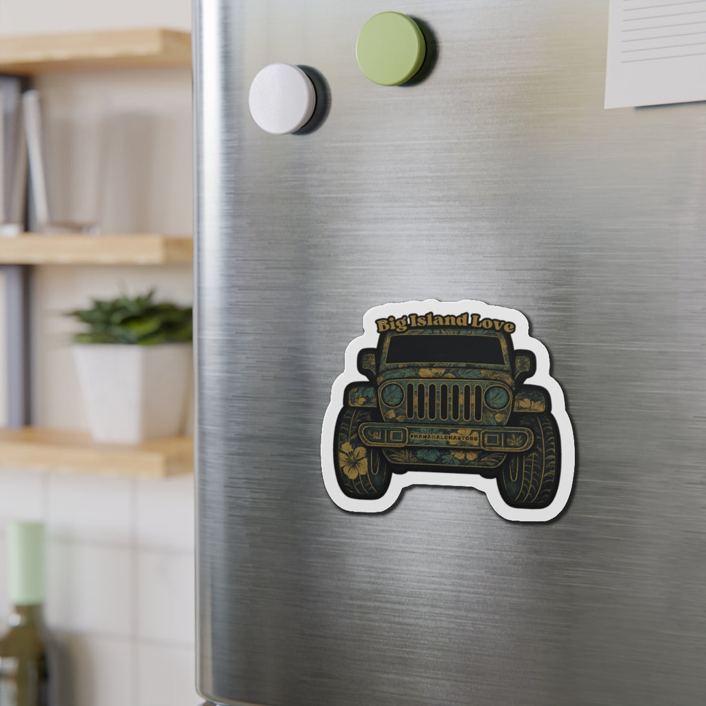 Big Island Love (Huntah) Jeep Magnet