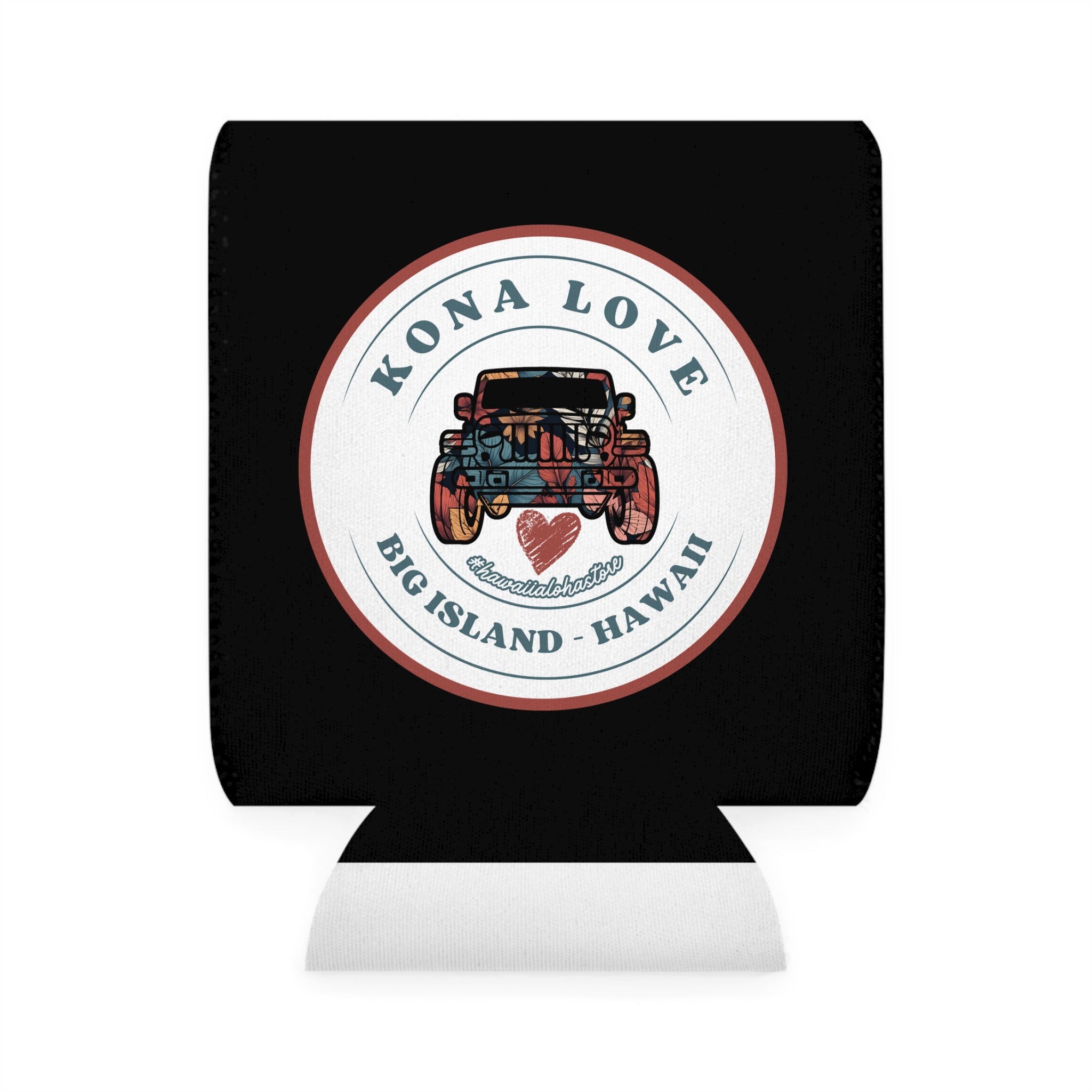 "Kona Love" (Fern) Big Island Hawaii - Can Koozie