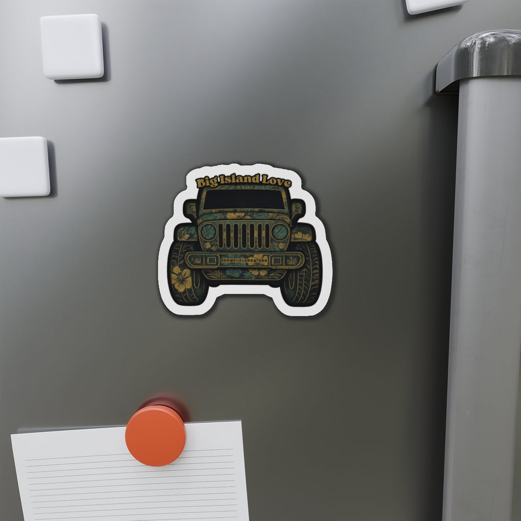 Big Island Love (Huntah) Jeep Magnet