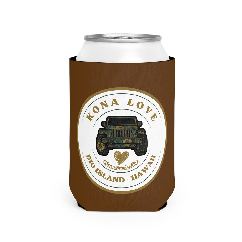 "Kona Love" (Huntah) Big Island Hawaii - Can Koozie