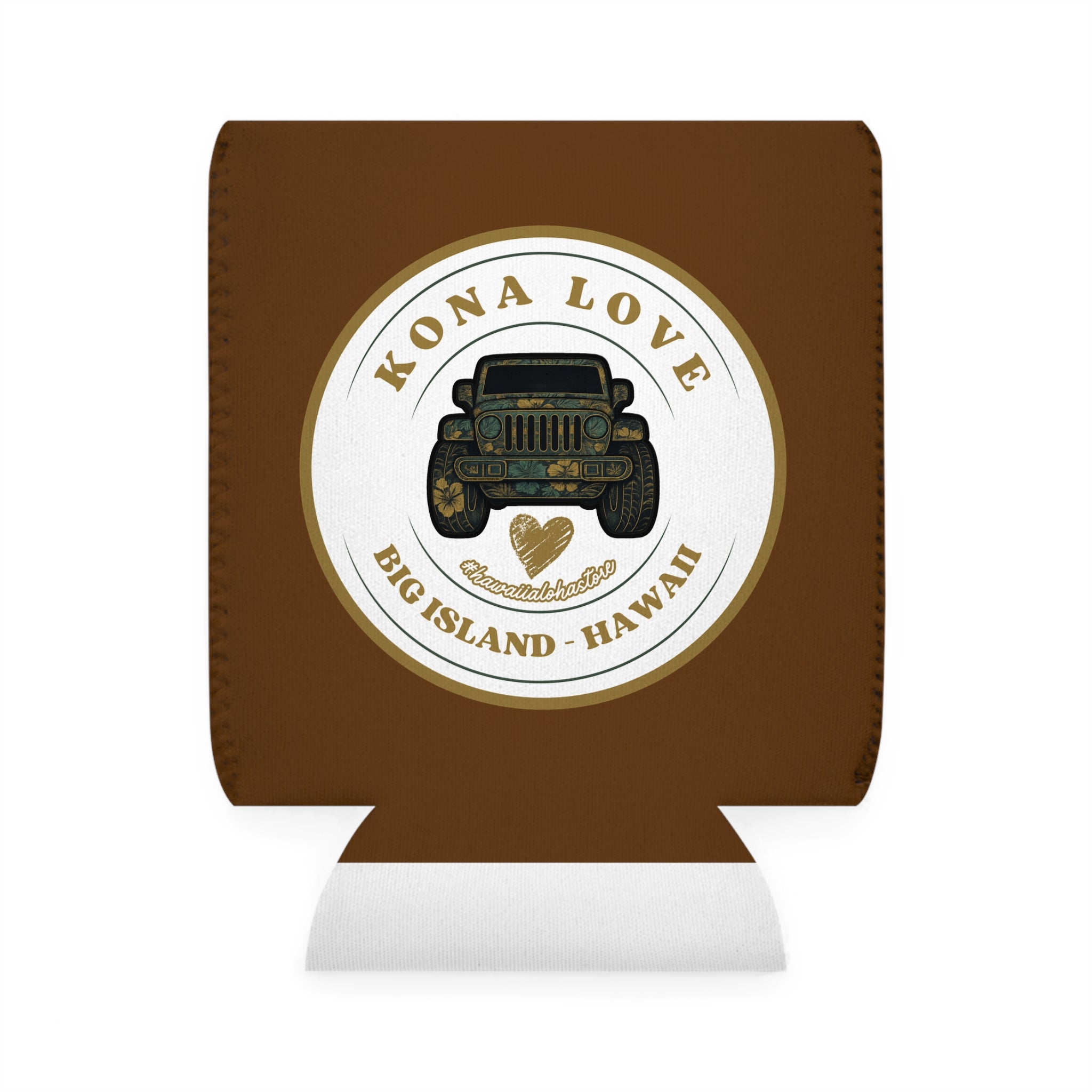 "Kona Love" (Huntah) Big Island Hawaii - Can Koozie