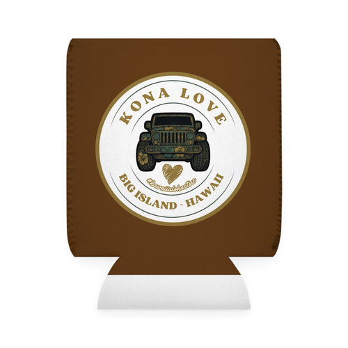 "Kona Love" (Huntah) Big Island Hawaii - Can Koozie