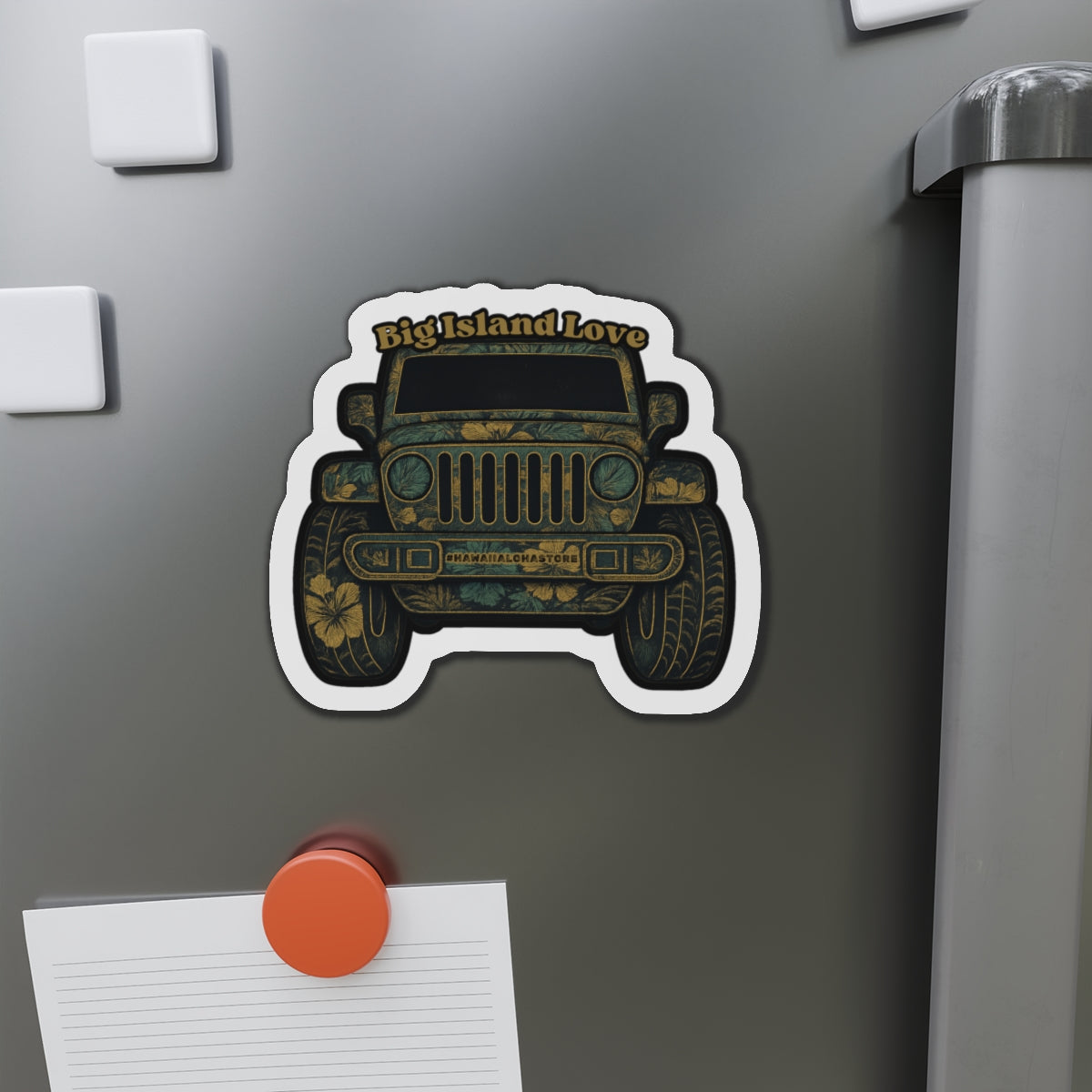 Big Island Love (Huntah) Jeep Magnet