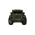 Big Island Love (Huntah) Jeep Sticker | Vinyl Decal
