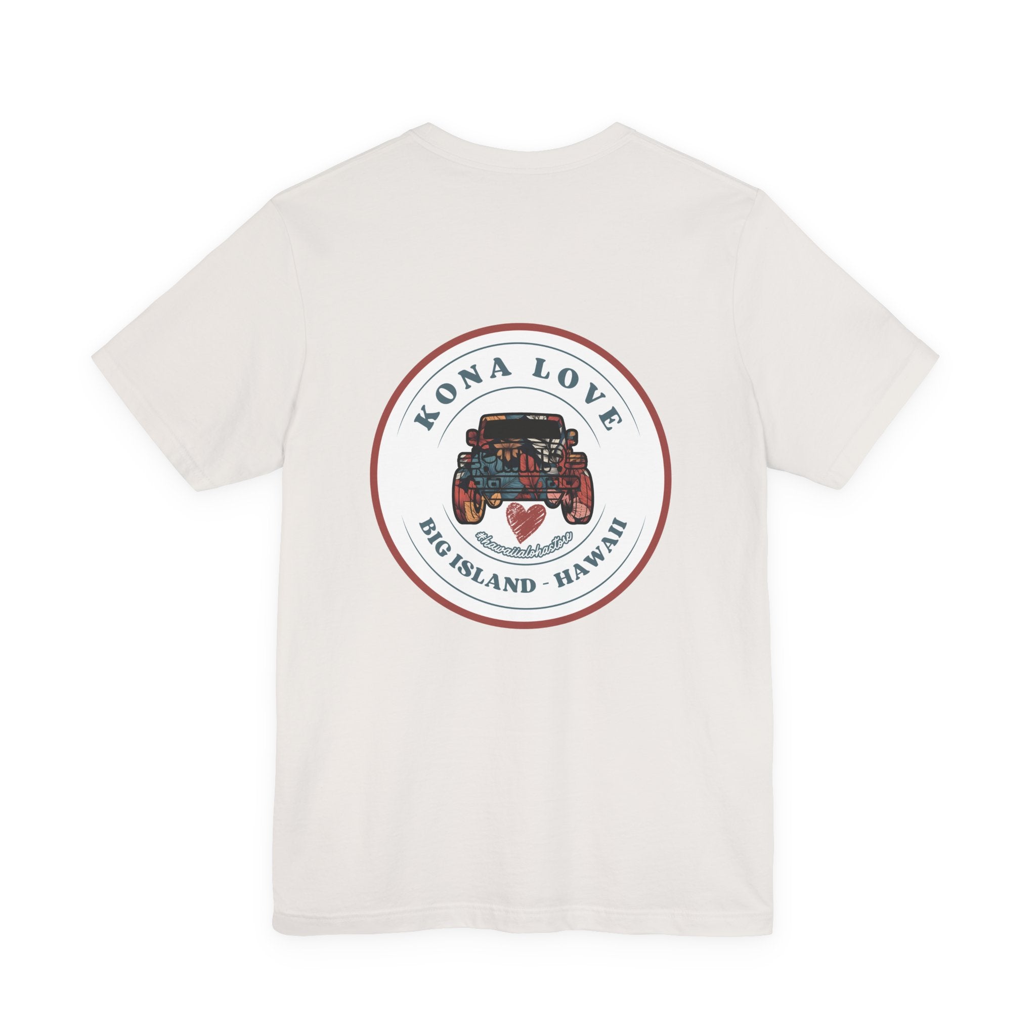 Kona Love (Fern) Jeep Tee | Big Island Hawaii graphic shirt