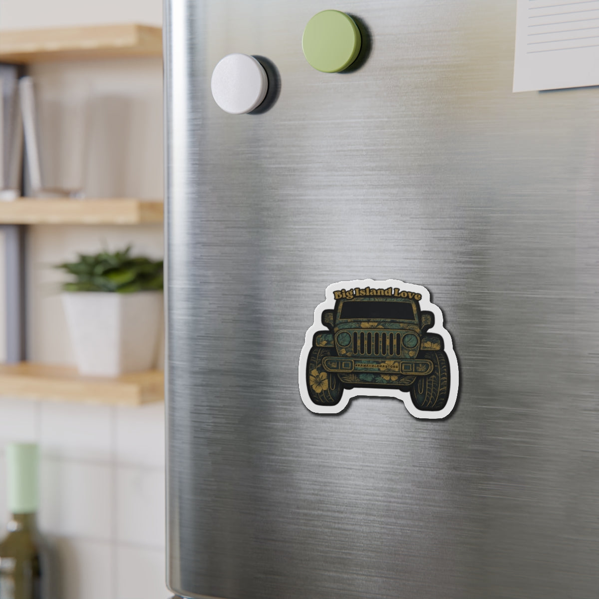 Big Island Love (Huntah) Jeep Magnet