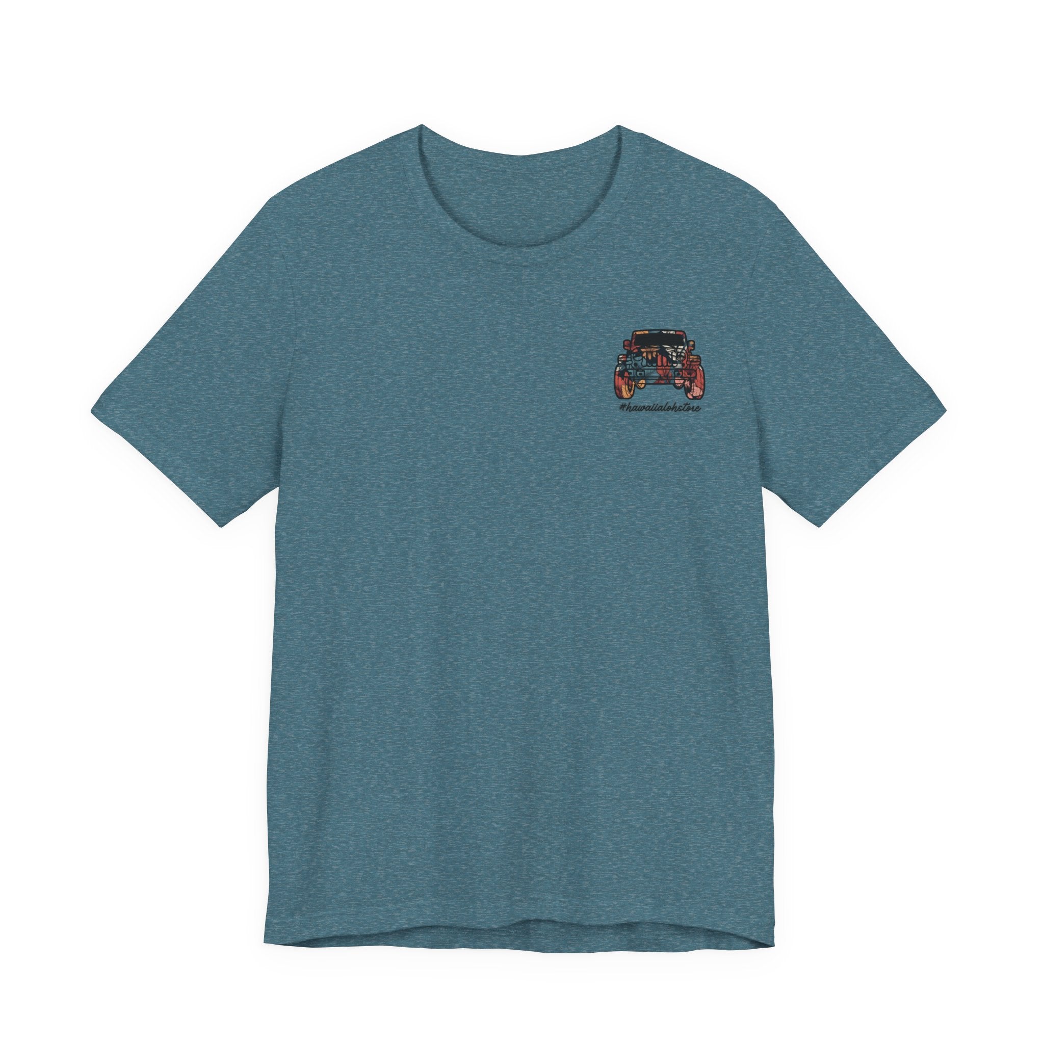 Kona Love (Fern) Jeep Tee | Big Island Hawaii graphic shirt