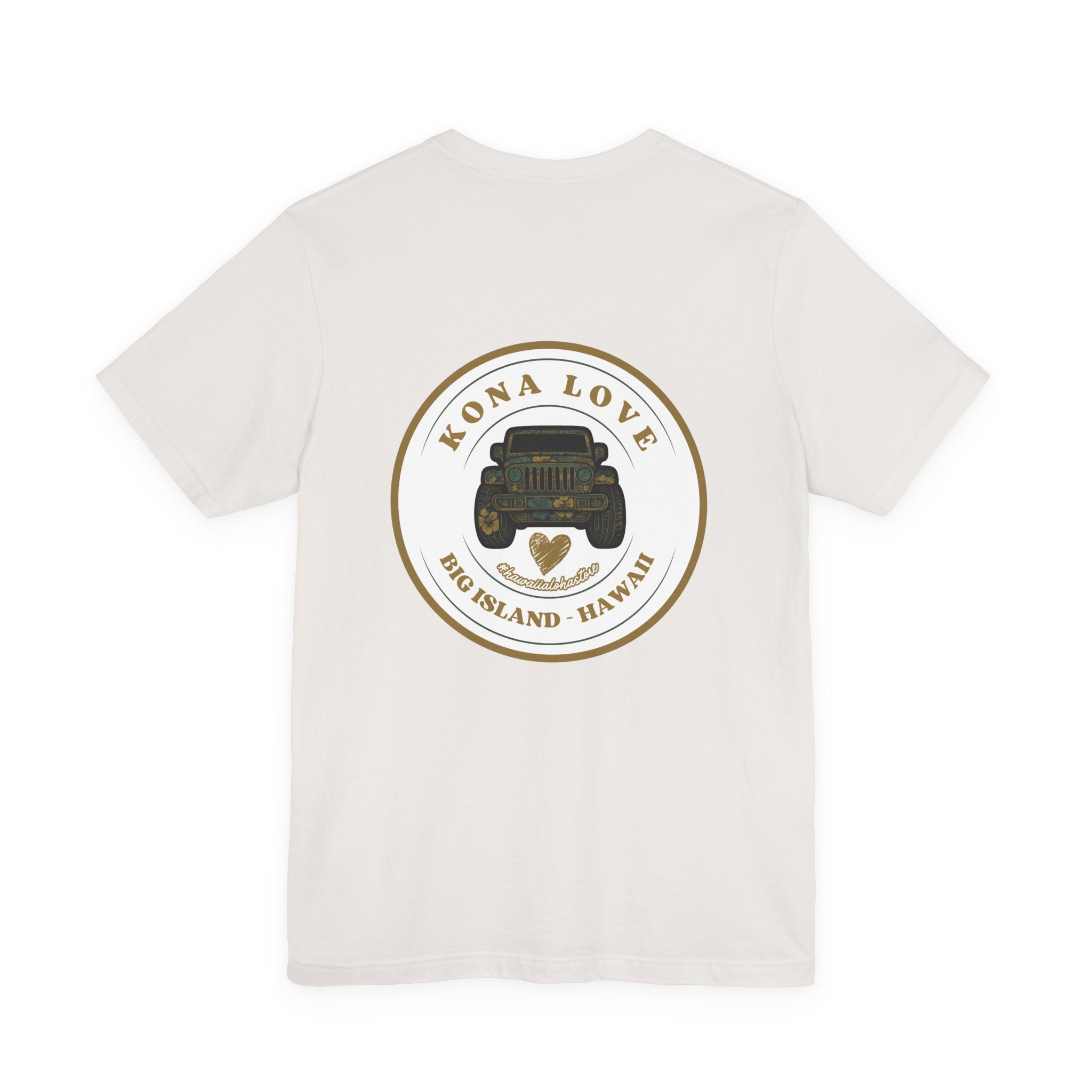 Kona Love (Huntah) Jeep Tee | Big Island Hawaii graphic shirt