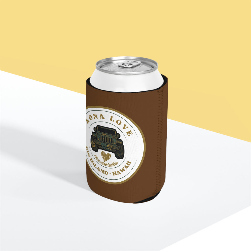 "Kona Love" (Huntah) Big Island Hawaii - Can Koozie